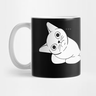 Black Illustrated And What Do You Want Mug